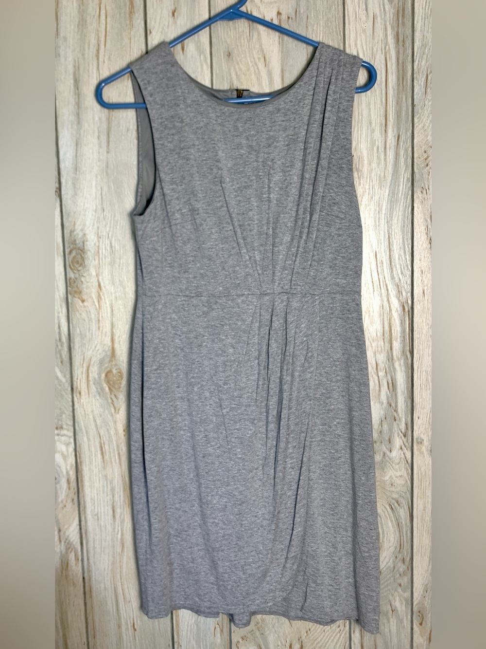 Mossimo Medium Gray Dress Goddess Back Zip Excellent